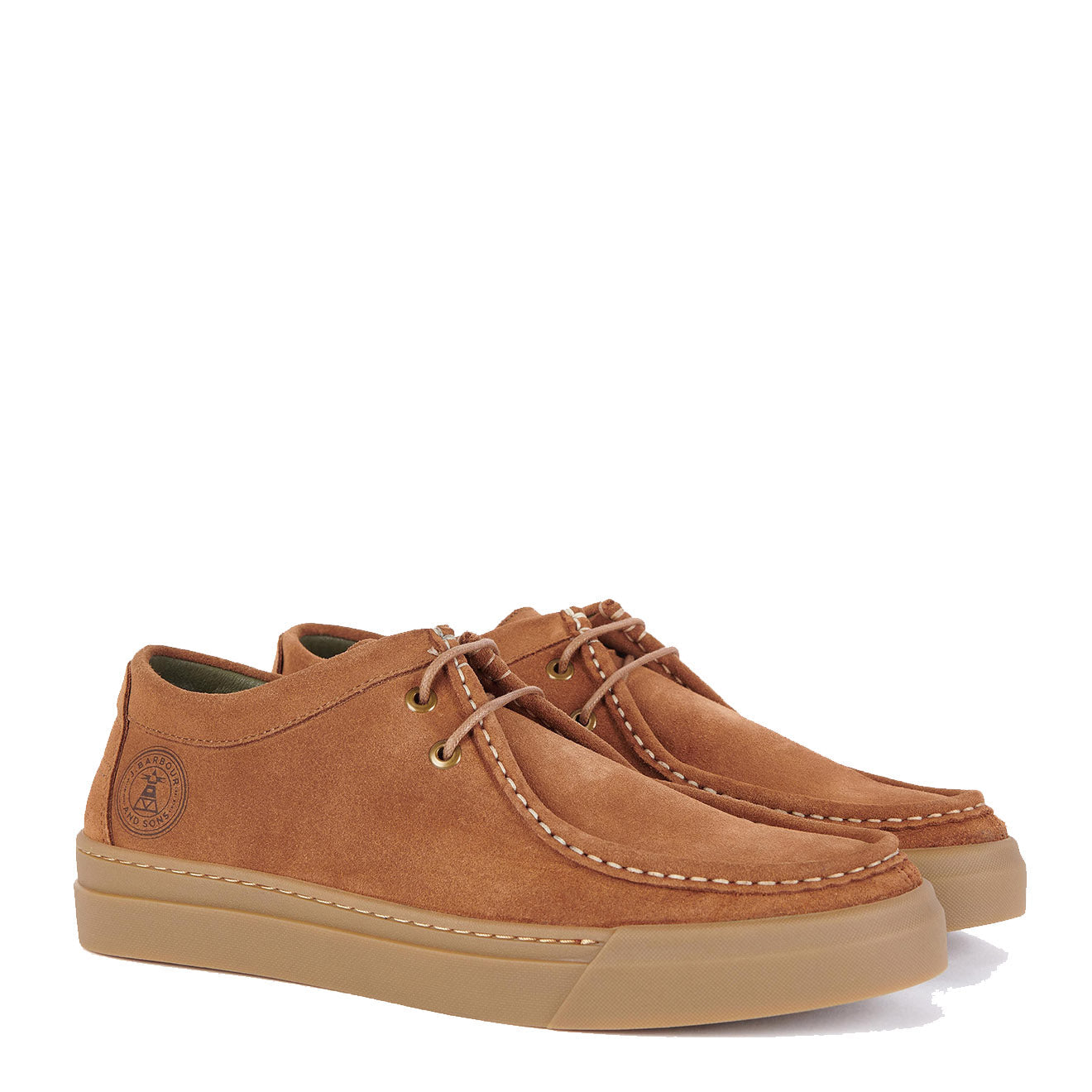 Barbour Perry Shoe Cola Suede - The Sporting Lodge