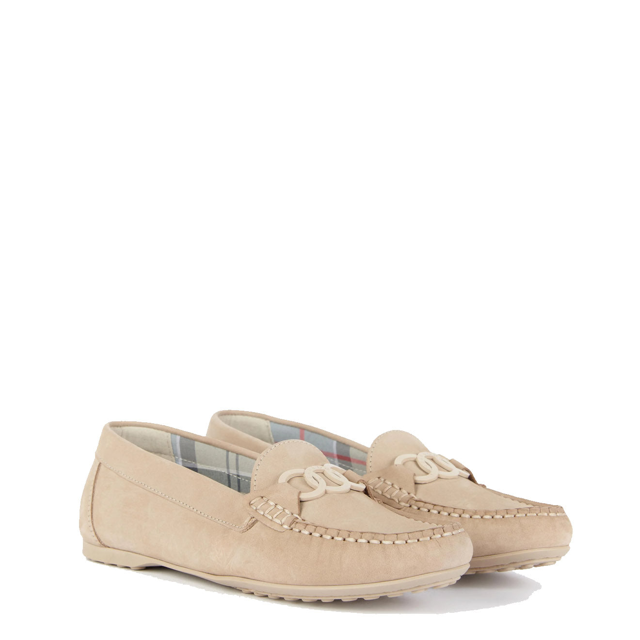 Barbour Womens Astrid Shoe Beige - The Sporting Lodge