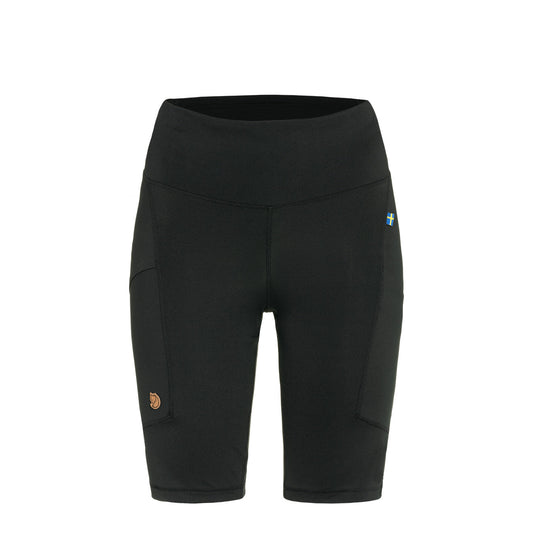 Fjallraven Womens Abisko Short Tights Black - The Sporting Lodge