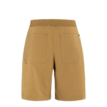 Fjallraven Womens High Coast Shade Shorts Buckwheat Brown - The Sporting Lodge