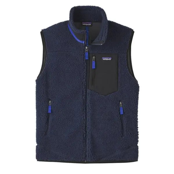 Patagonia Classic Retro-X Fleece Vest New Navy - The Sporting Lodge