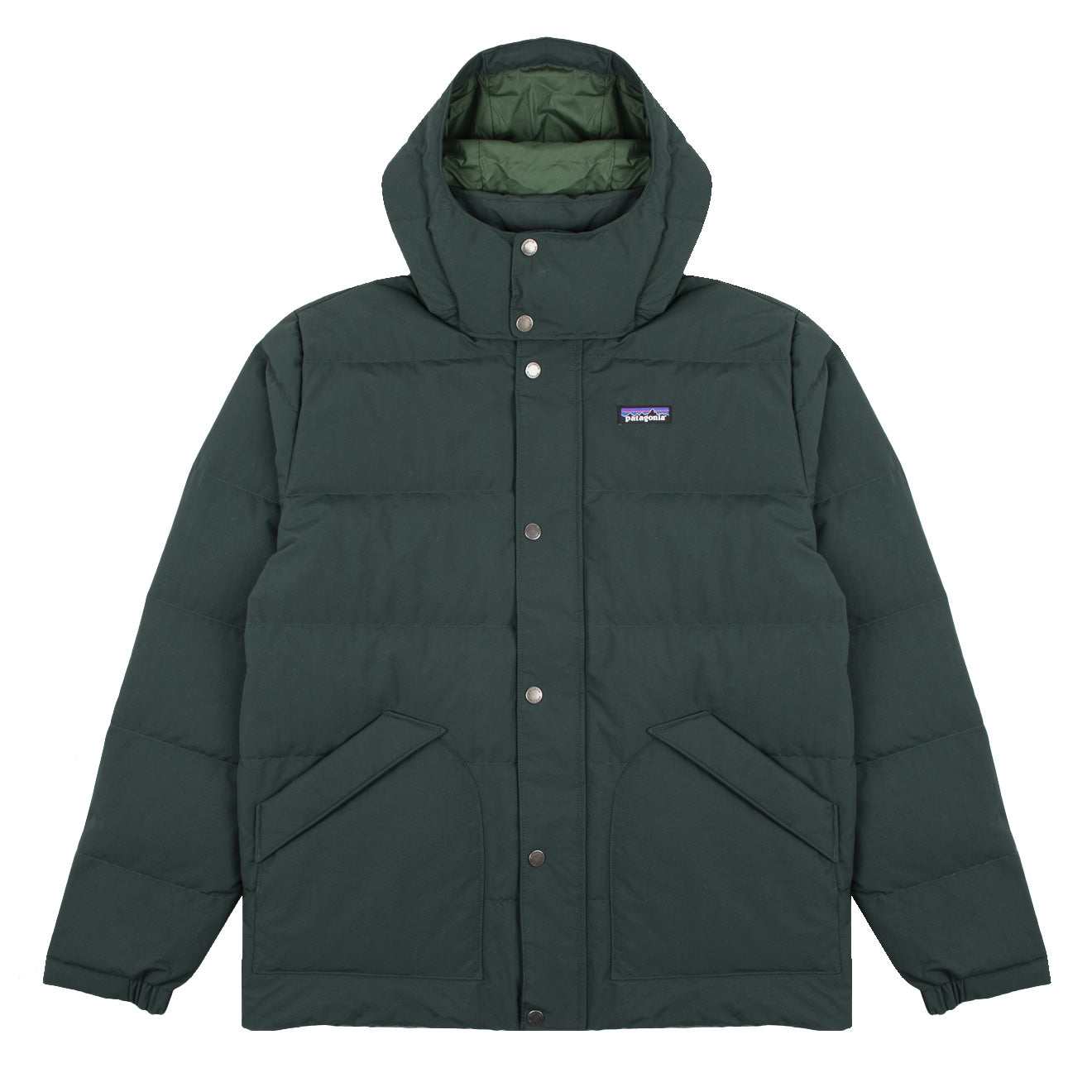 Patagonia down jacket green shop