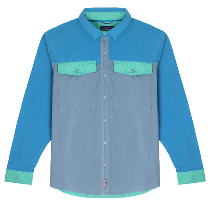 Patagonia L/S Early Rise Snap Shirt Light Plume Grey - The Sporting Lodge