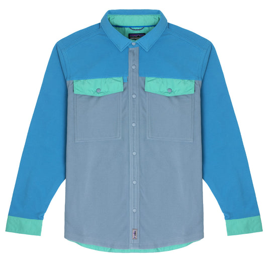 Patagonia L/S Early Rise Snap Shirt Light Plume Grey - The Sporting Lodge