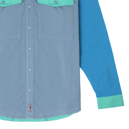 Patagonia L/S Early Rise Snap Shirt Light Plume Grey - The Sporting Lodge