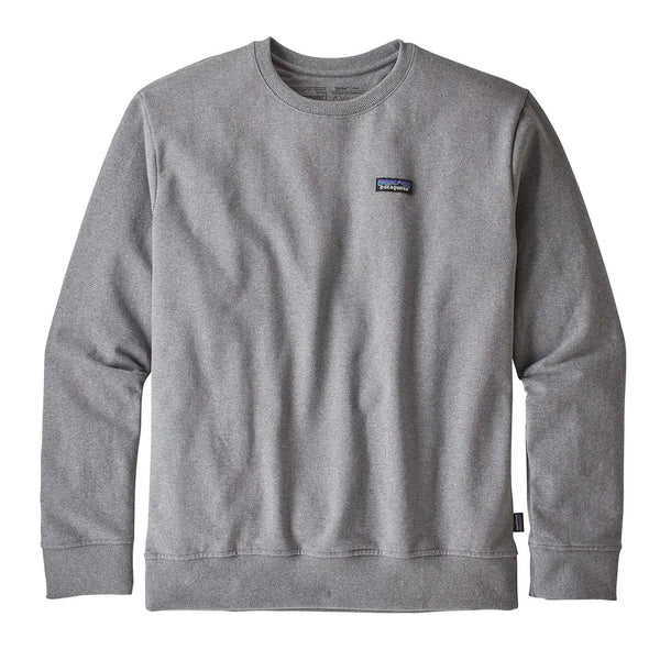 Patagonia P 6 Label Uprisal Crew Sweatshirt Gravel Heather The Sporting Lodge