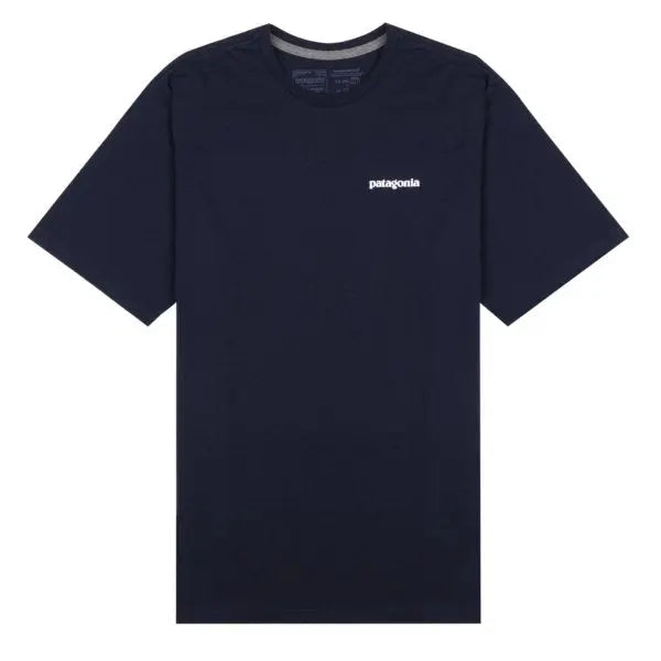Patagonia P-6 Logo Responsibili Tee Classic Navy - The Sporting Lodge