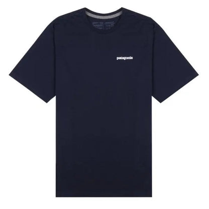 Patagonia P-6 Logo Responsibili Tee Classic Navy - The Sporting Lodge