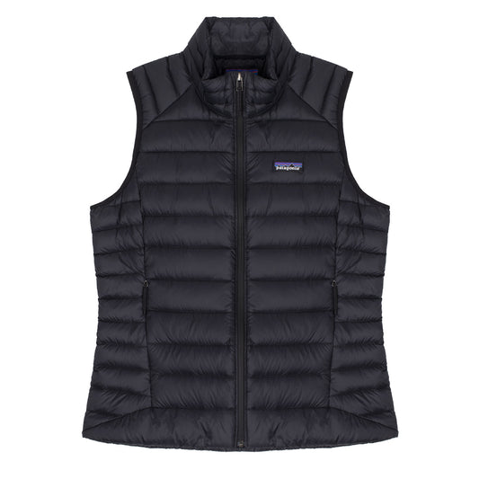 Patagonia Womens Down Sweater Vest Black - The Sporting Lodge