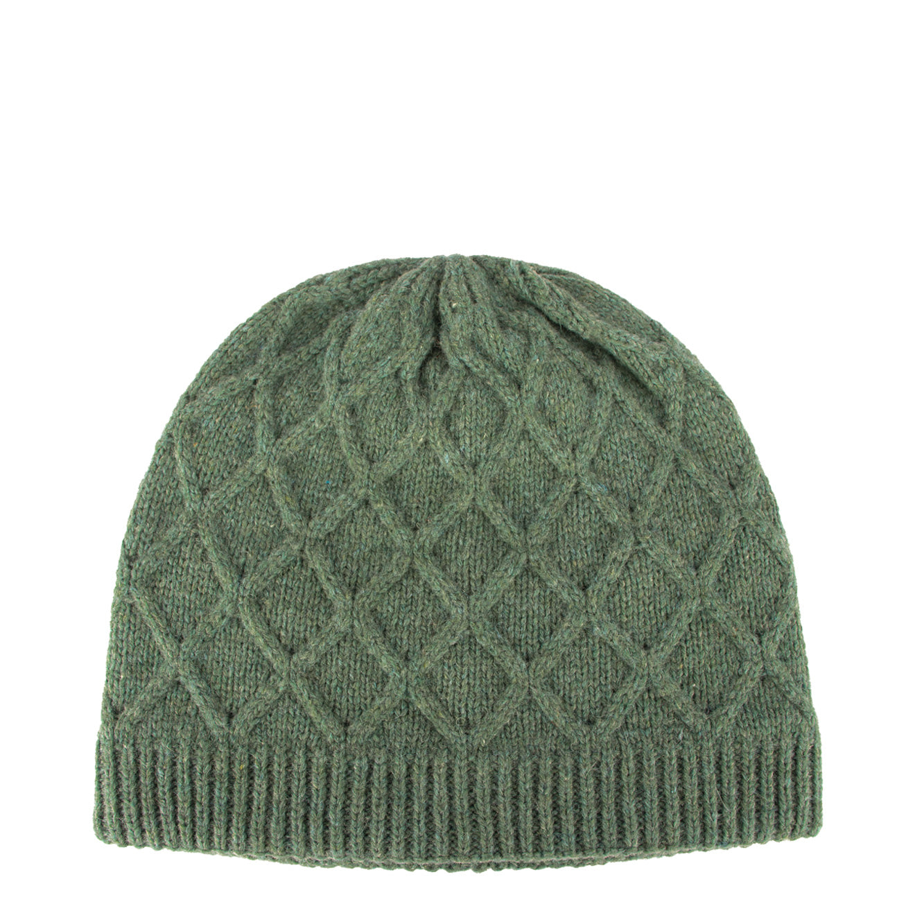 Patagonia Womens Honeycomb Knit Beanie Hemlock Green - The Sporting Lodge