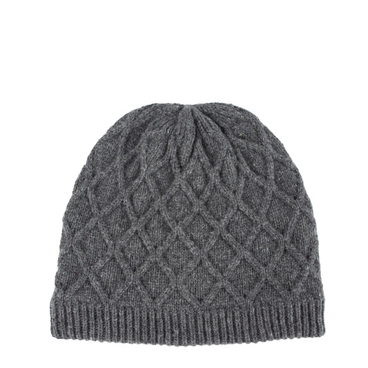 Patagonia Womens Honeycomb Knit Beanie Noble Grey - The Sporting Lodge