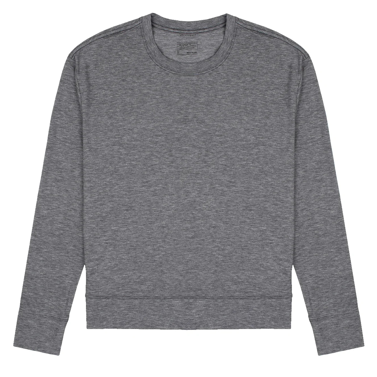 Patagonia Womens L/S Glorya Twist Top Ink Black - The Sporting Lodge