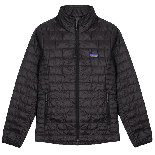 Patagonia Womens Nano Puff Jacket Black - The Sporting Lodge