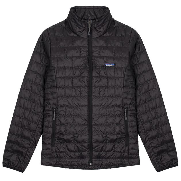 Patagonia Womens Nano Puff Jacket Black The Sporting Lodge