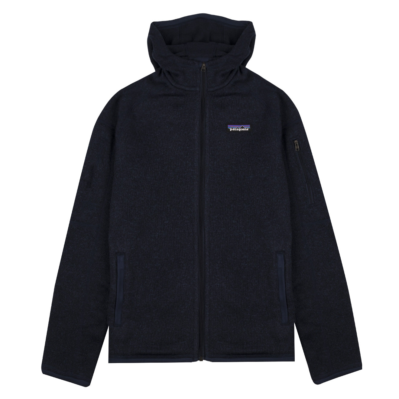 Patagonia Womens Better Sweater Hoody New Navy - The Sporting Lodge
