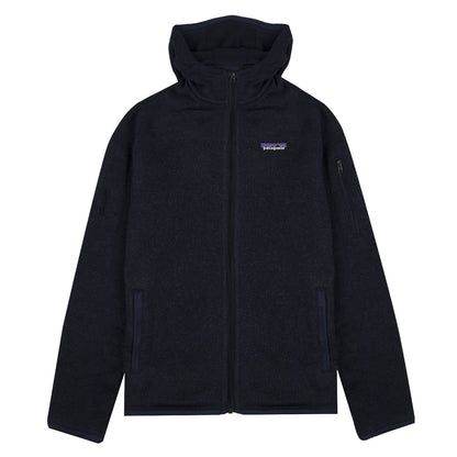 Patagonia Womens Better Sweater Hoody New Navy - The Sporting Lodge