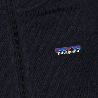 Patagonia Womens Better Sweater Hoody New Navy - The Sporting Lodge