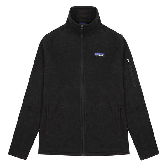 Patagonia Womens Better Sweater Jacket Black - The Sporting Lodge