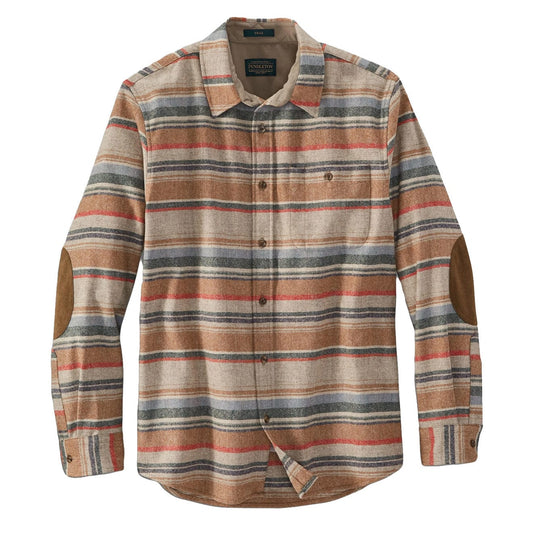 Pendleton Trail Shirt Tan Mix Multi / Bridger Stripe - The Sporting Lodge