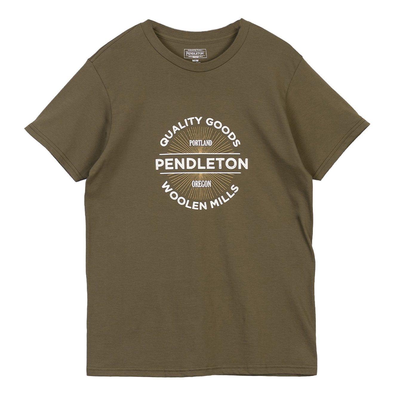 Pendleton Quality Goods T-Shirt Olive - The Sporting Lodge