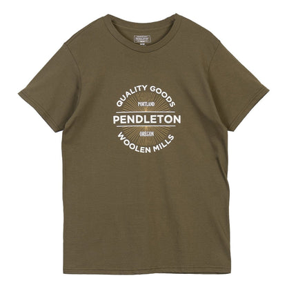 Pendleton Quality Goods T-Shirt Olive - The Sporting Lodge