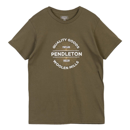 Pendleton Quality Goods T-Shirt Olive - The Sporting Lodge