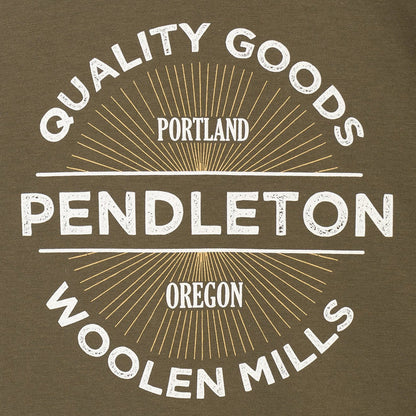 Pendleton Quality Goods T-Shirt Olive - The Sporting Lodge