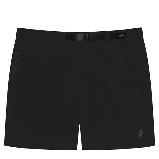 Polo Ralph Lauren 15-cm Classic Fit Water-Resistant Short Black - The Sporting Lodge