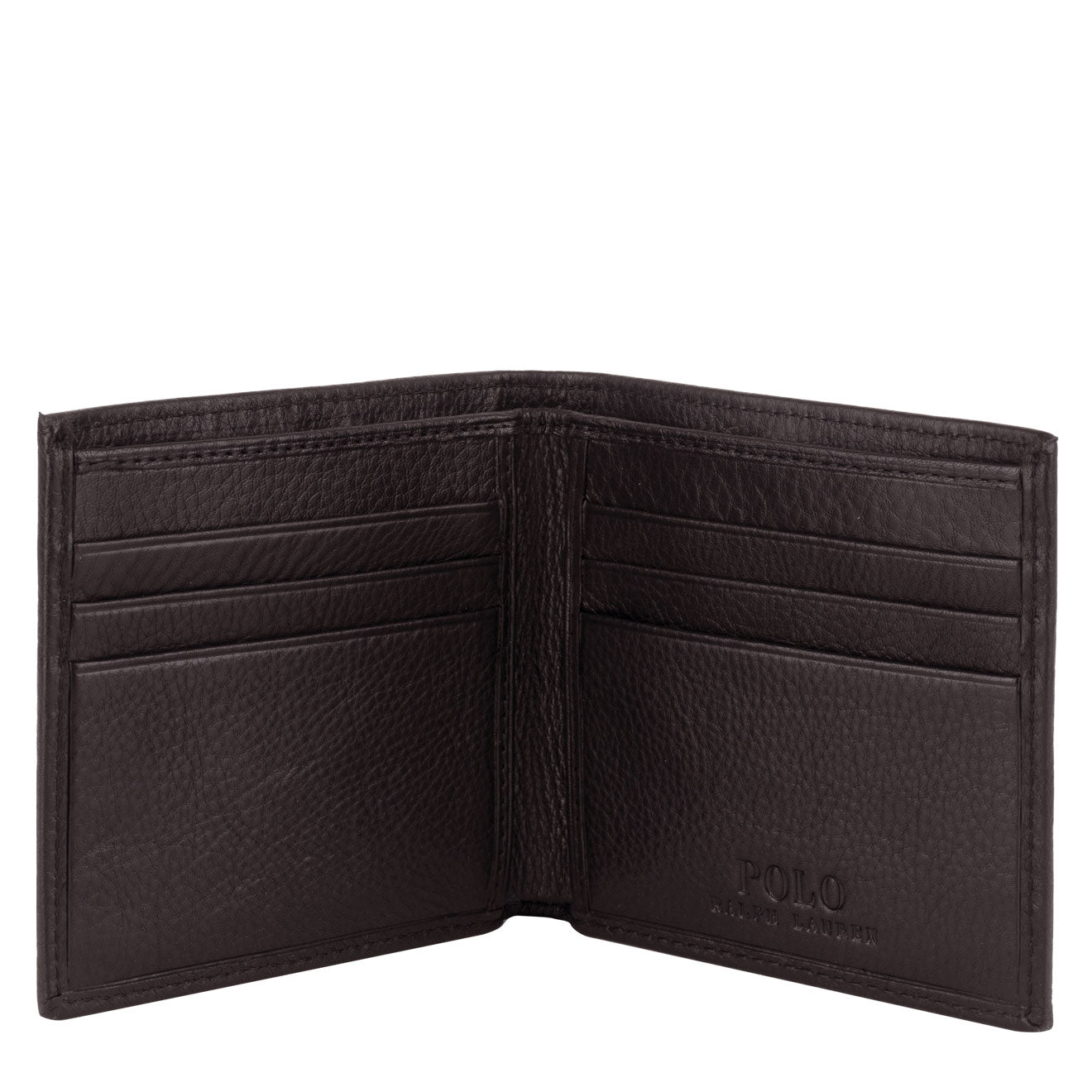 Polo Ralph Lauren Classic BSR Billfold Wallet Brown - The Sporting Lodge