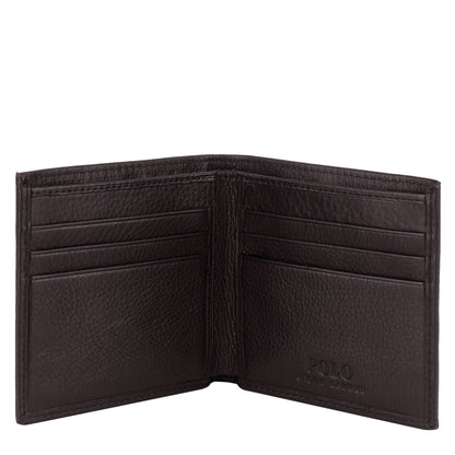 Polo Ralph Lauren Classic BSR Billfold Wallet Brown - The Sporting Lodge