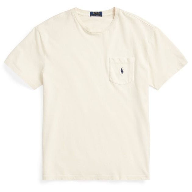 ★POLO RALPH LAUREN★ Classic fit cotton linen pocket t-shir Polo Ralph Lauren Classic Fit Cotton Linen Pocket Tee