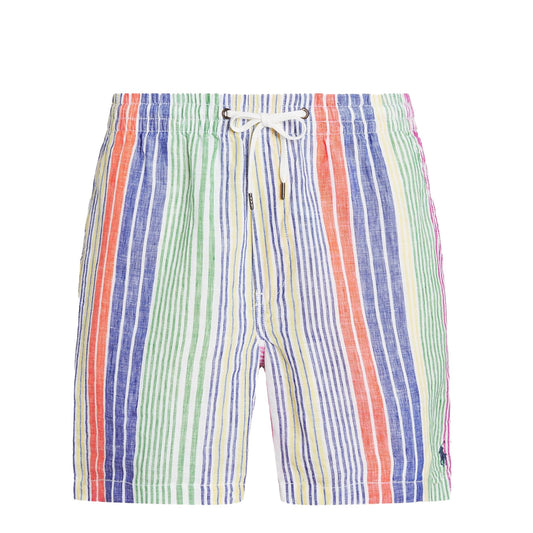 Polo Ralph Lauren Classic Fit Prepster Short Multi Stripe - The Sporting Lodge