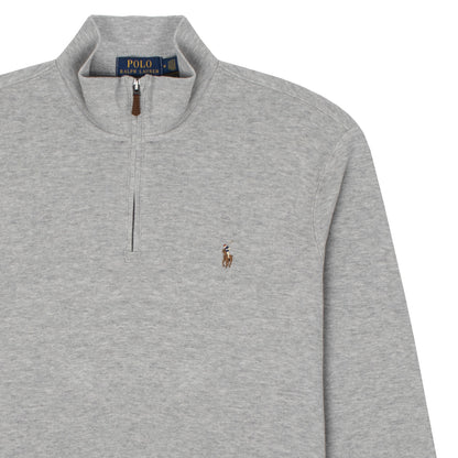 Polo Ralph Lauren Estate Rib Cotton Pullover Sweat Andover Heather - The Sporting Lodge