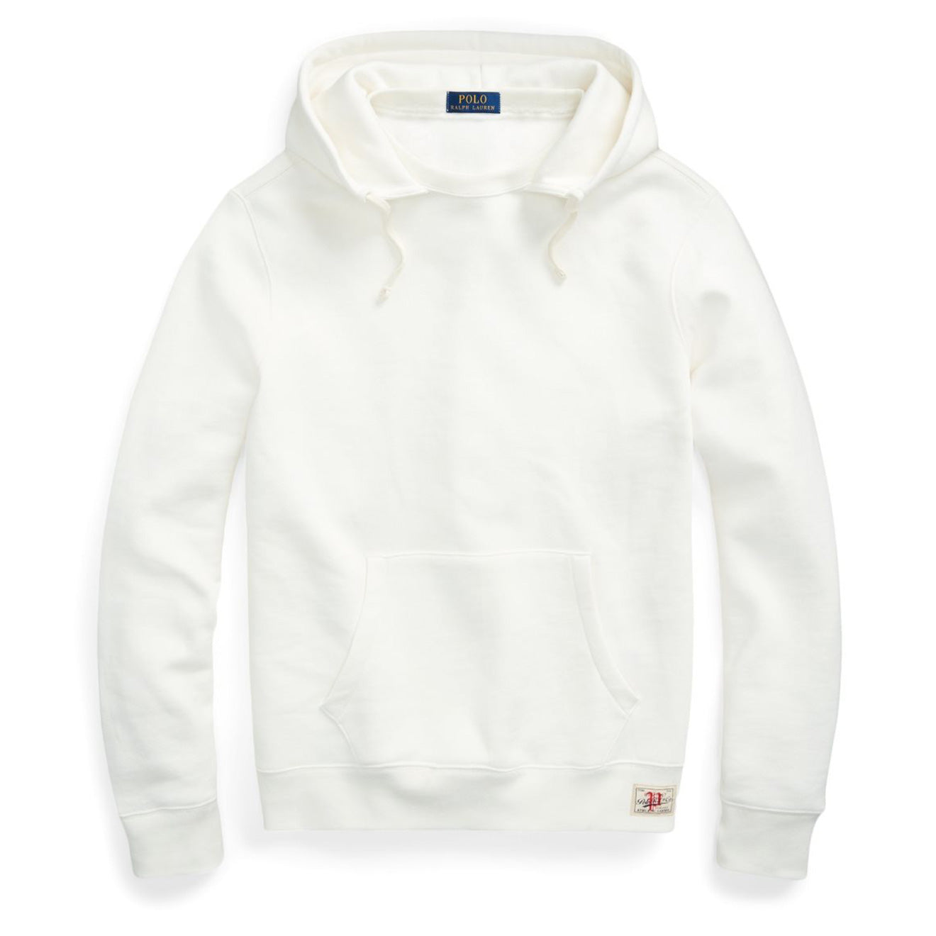 Polo Ralph Lauren Fleece Hoodie Deckwash White - The Sporting Lodge