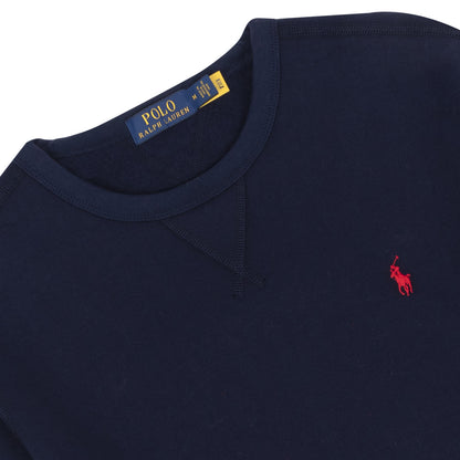 Polo Ralph Lauren The Cabin Fleece Sweatshirt Cruise Navy - The Sporting Lodge