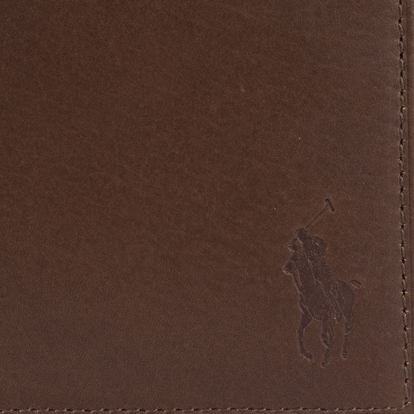 Polo Ralph Lauren Small Leather PP Billfold Wallet Camo / Brown - The Sporting Lodge