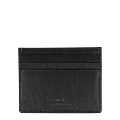 Polo Ralph Lauren Small Leather PP Card Case Black - The Sporting Lodge