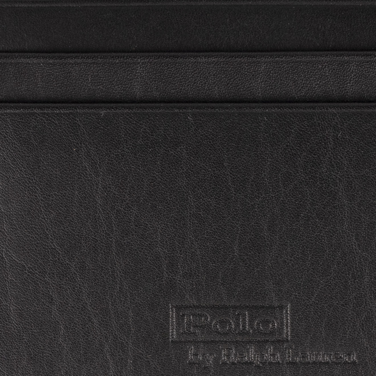 Polo Ralph Lauren Small Leather PP Card Case Black - The Sporting Lodge