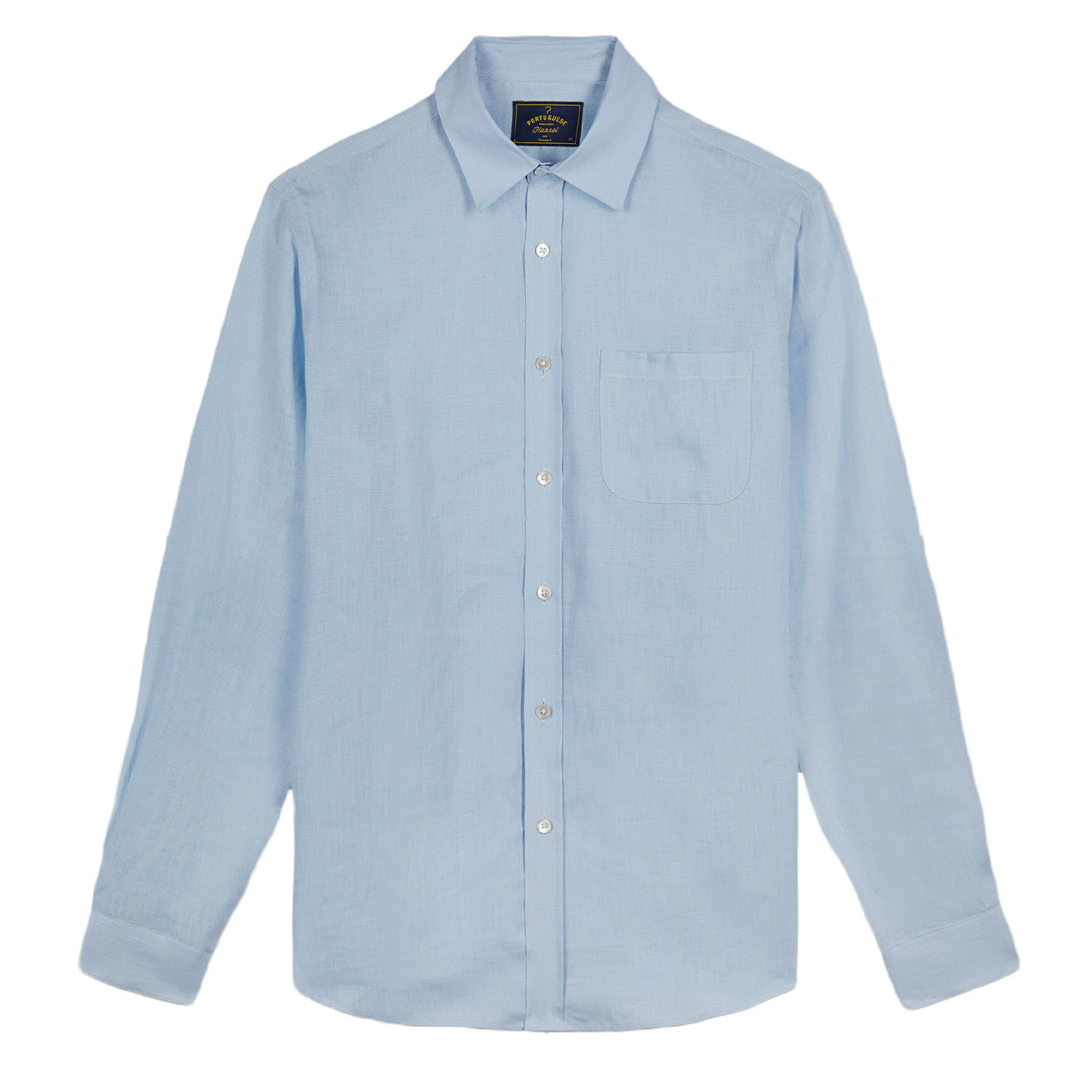 Portuguese Flannel Linen Sky - The Sporting Lodge