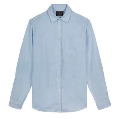 Portuguese Flannel Linen Sky - The Sporting Lodge