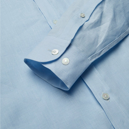 Portuguese Flannel Linen Sky - The Sporting Lodge