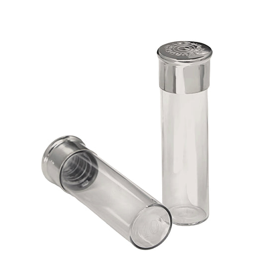 Purdey Glass Position Finder Set In Leather Case In Silver - The Sporting Lodge