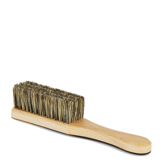 Purdey Travel Ox Horn Clothes Brush with Handle Dark - The Sporting Lodge