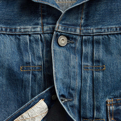 RRL by Ralph Lauren Womens Cropped Denim Jacket Kenney Wash - The Sporting Lodge