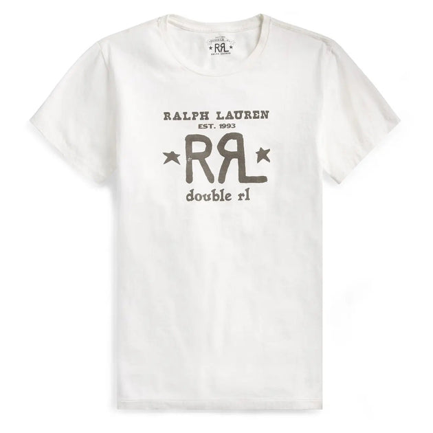 RRL by Ralph Lauren Graphic Logo T-Shirt Paper White – The Sporting Lodge