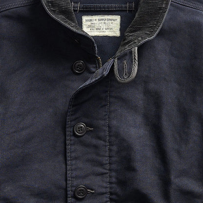 RRL by Ralph Lauren Jungle Cloth Deck Jacket Dark Navy - The Sporting Lodge