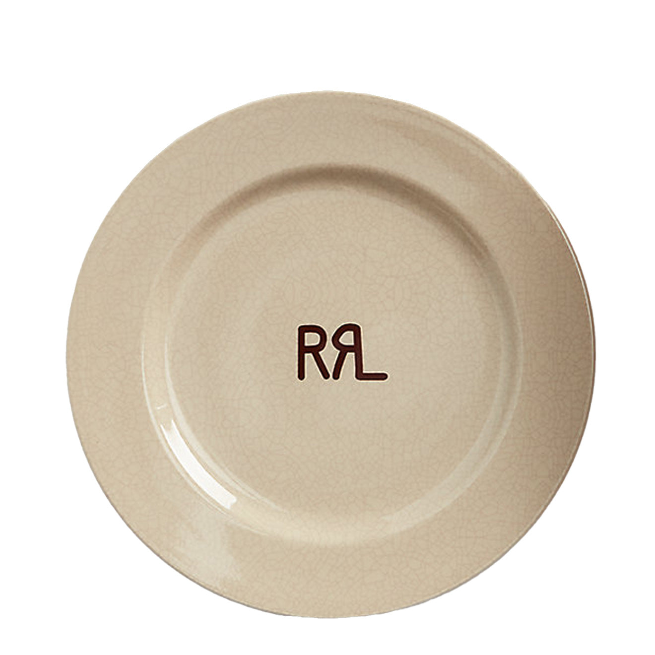 RRL by Ralph Lauren Logo Plate Set Cream / Brown - The Sporting Lodge