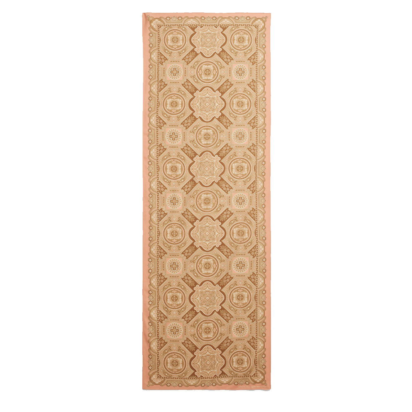 RRL by Ralph Lauren Medallion-Print Cotton Scarf Faded Pink / Cream / Brown - The Sporting Lodge