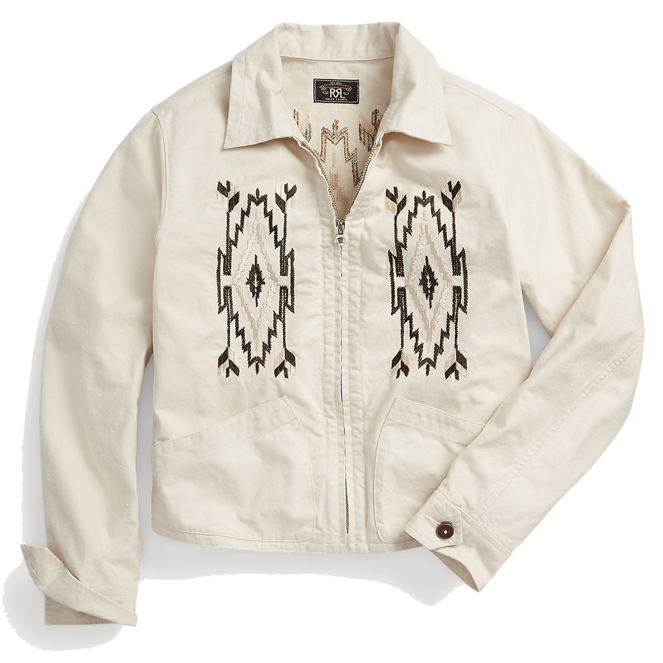 Mesa jacquard button front jacket outlet