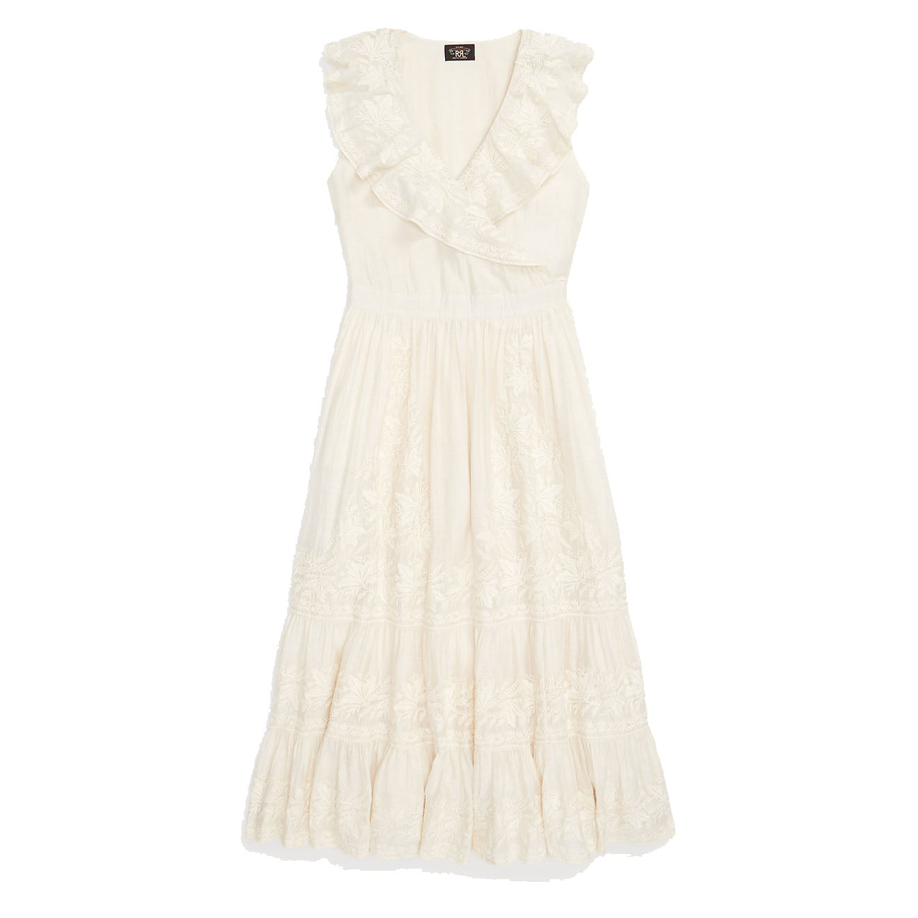 Olivia Wrap Blouse in Natural Olivia Wrap Blouse in Natural
